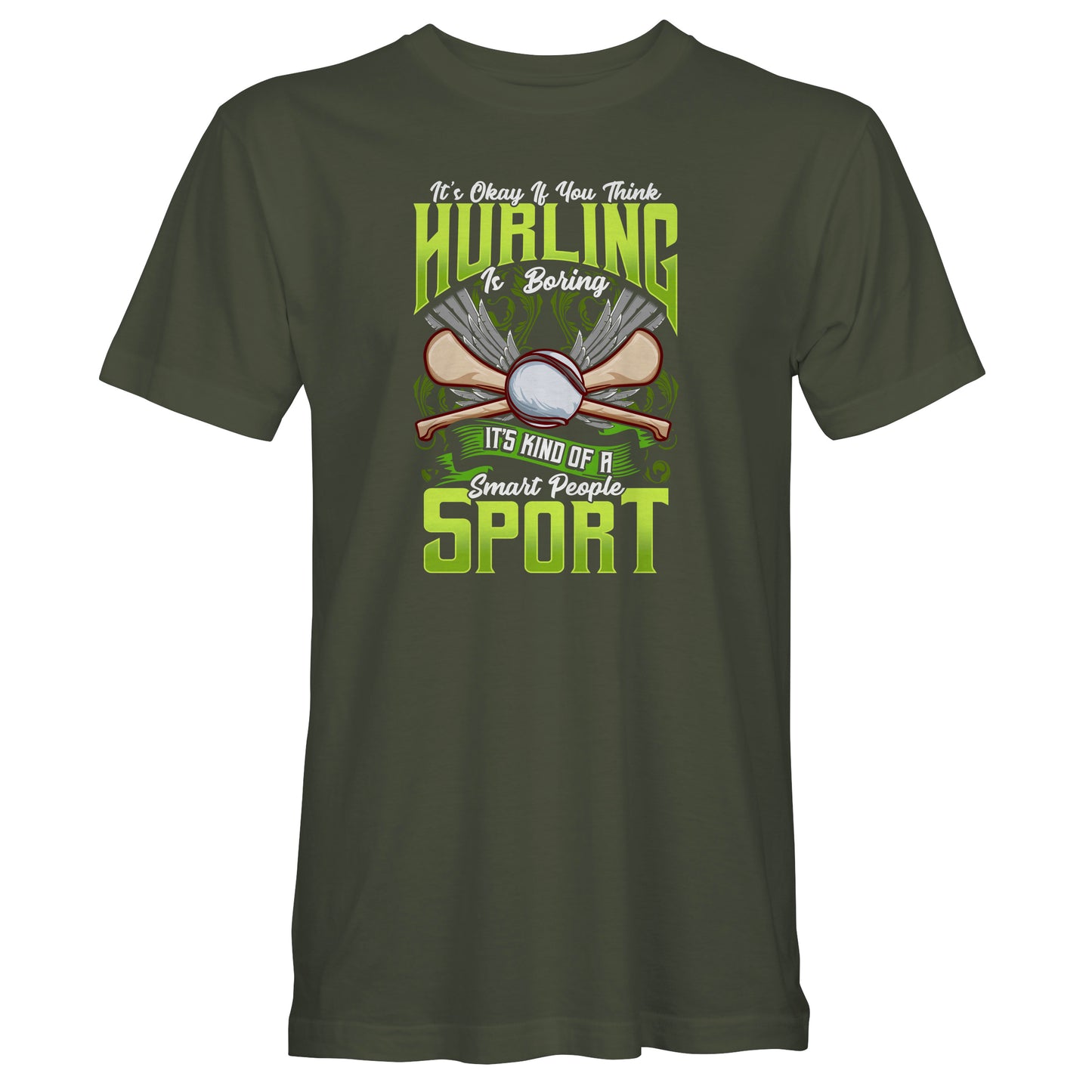 Funny Hurling T-Shirt, Hurling Lover Fan Gift Idea, Hurling Player Tee Shirt T Top