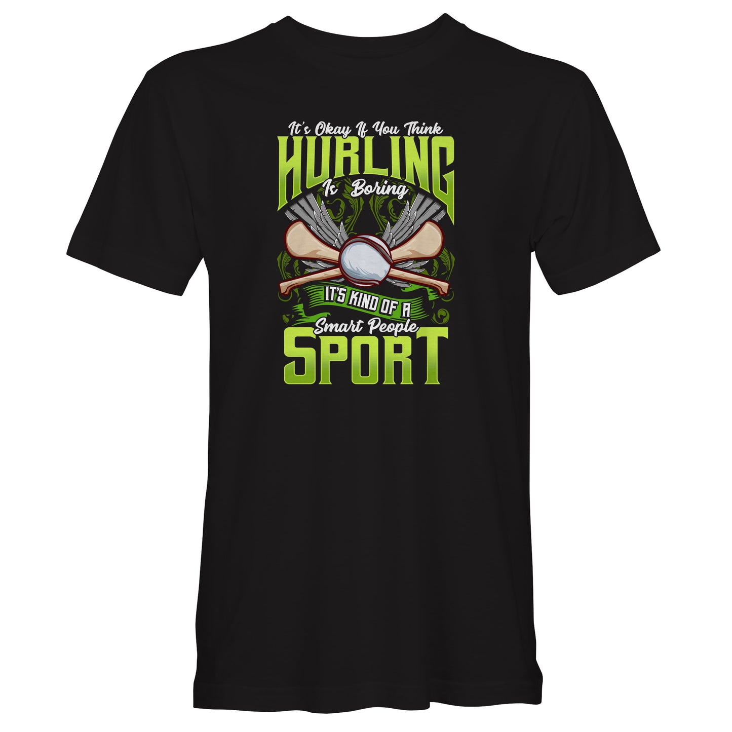 Funny Hurling T-Shirt, Hurling Lover Fan Gift Idea, Hurling Player Tee Shirt T Top