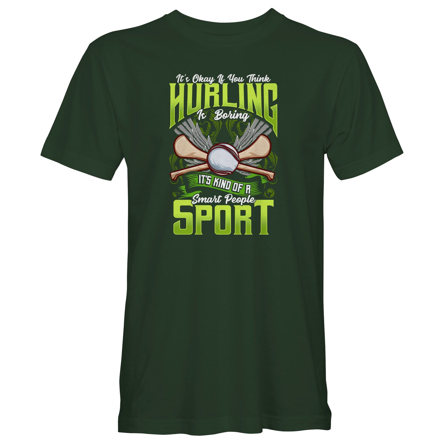 Funny Hurling T-Shirt, Hurling Lover Fan Gift Idea, Hurling Player Tee Shirt T Top