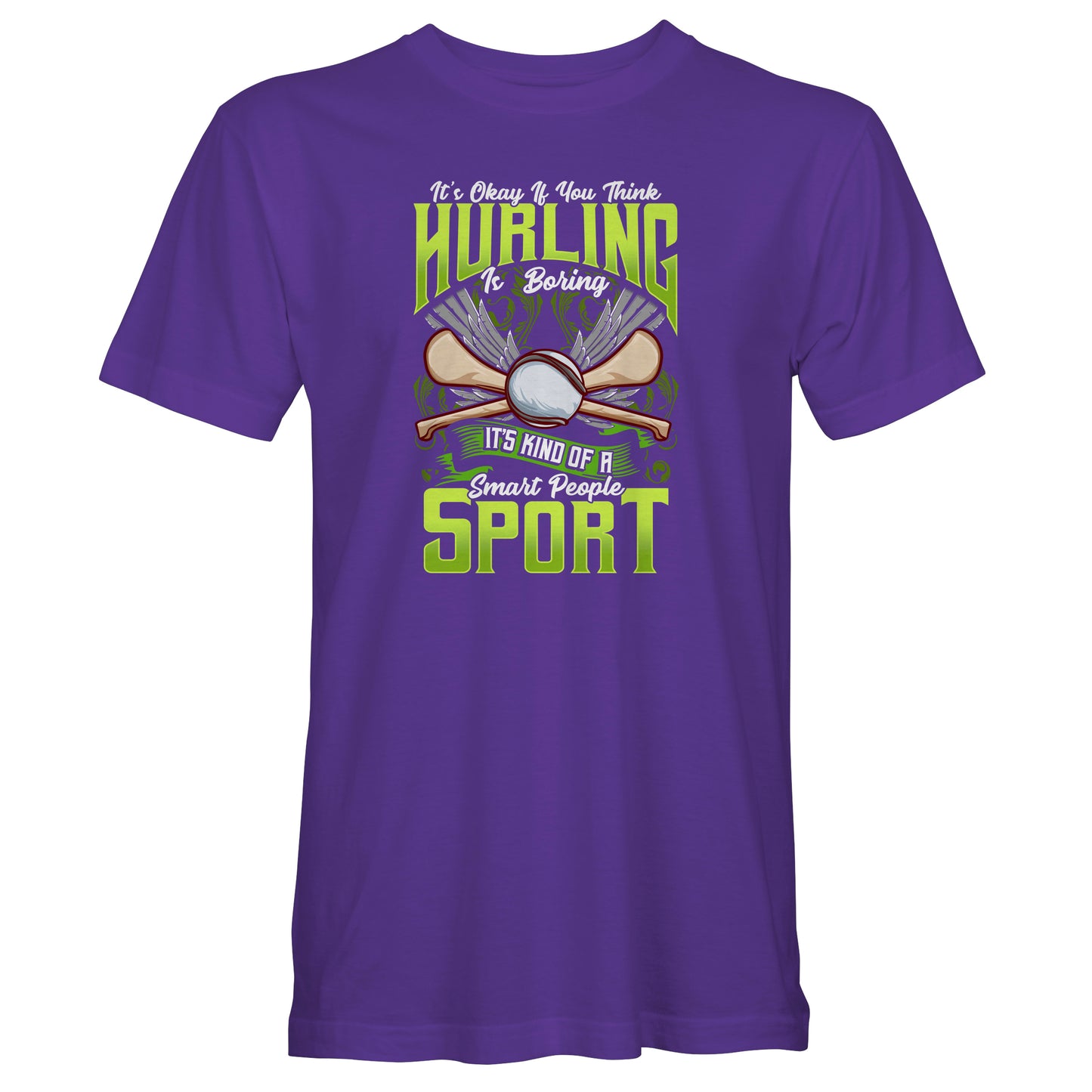 Funny Hurling T-Shirt, Hurling Lover Fan Gift Idea, Hurling Player Tee Shirt T Top