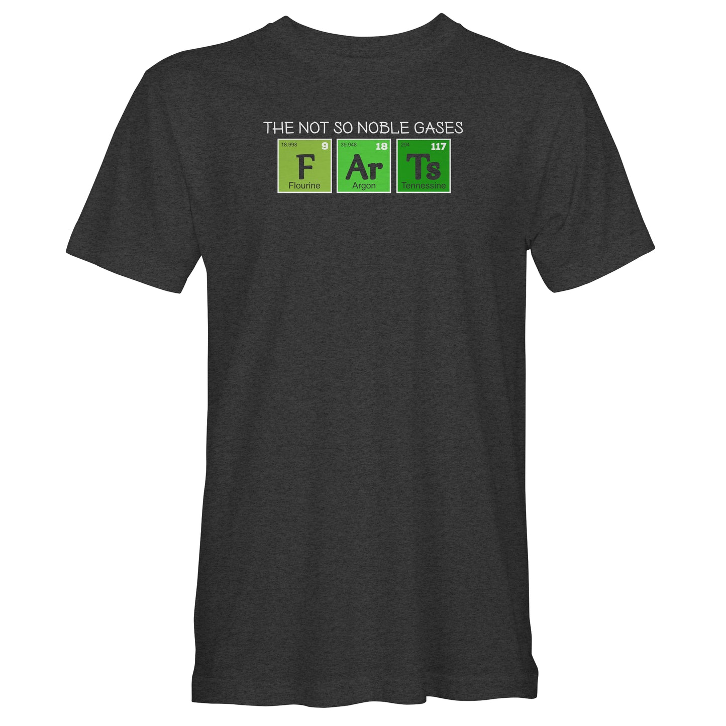 Funny Farts T-Shirt, The Not So Noble Gases Tee Shirt, Farts Periodic Table Pun Gift Idea Graphic Print