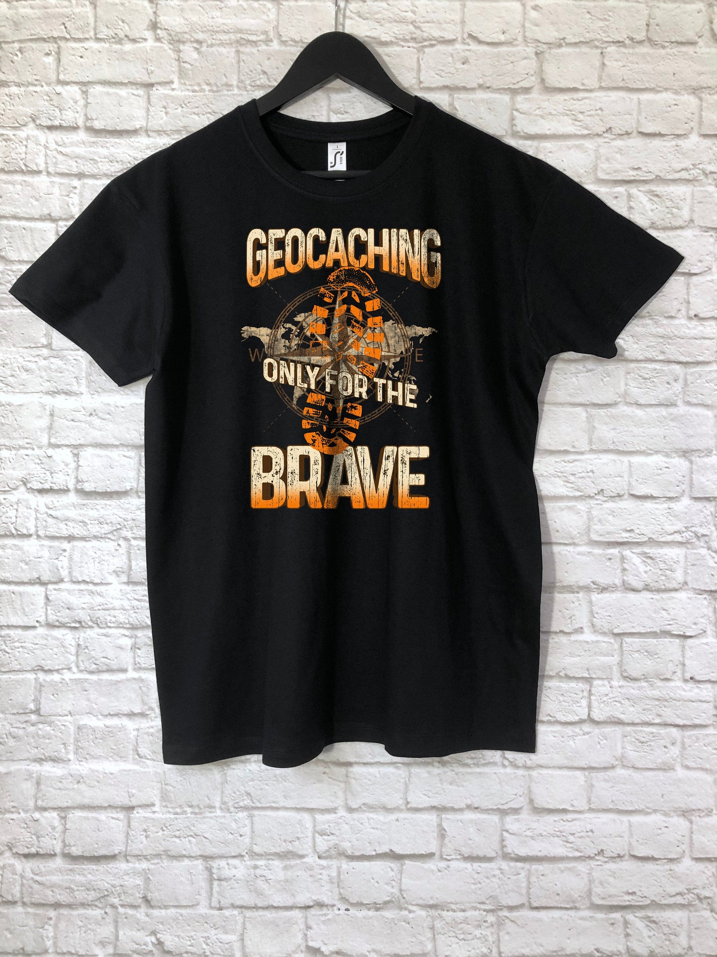 Geocaching T-Shirt, Geocacher Adventure Gift Idea, Humorous Geocache Tee Shirt Top Present