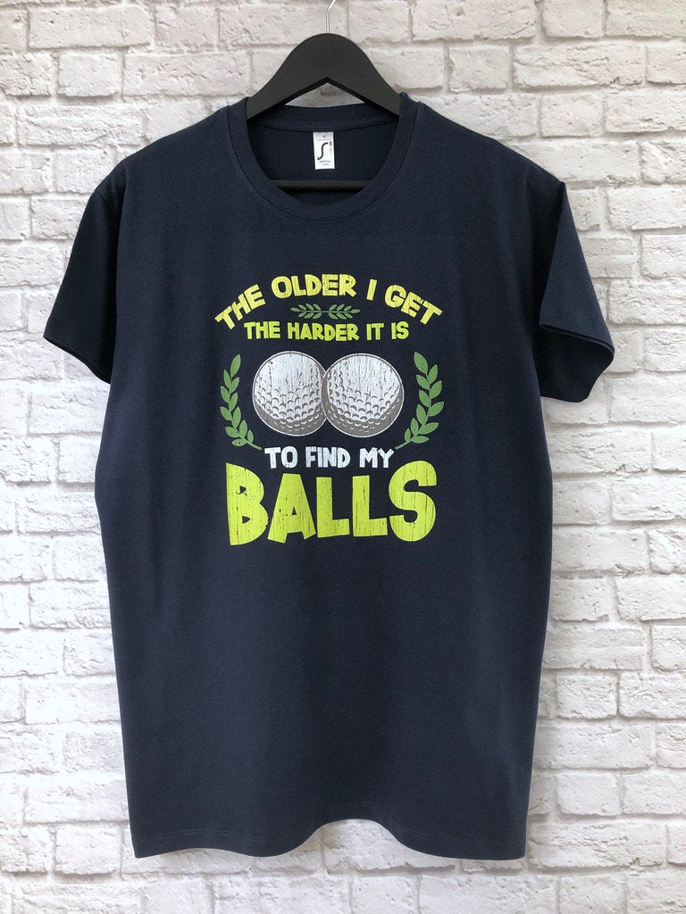 Funny Golf T-Shirt, Humorous Golfing Meme for the Older Gentleman Golfer Tee Shirt T Top